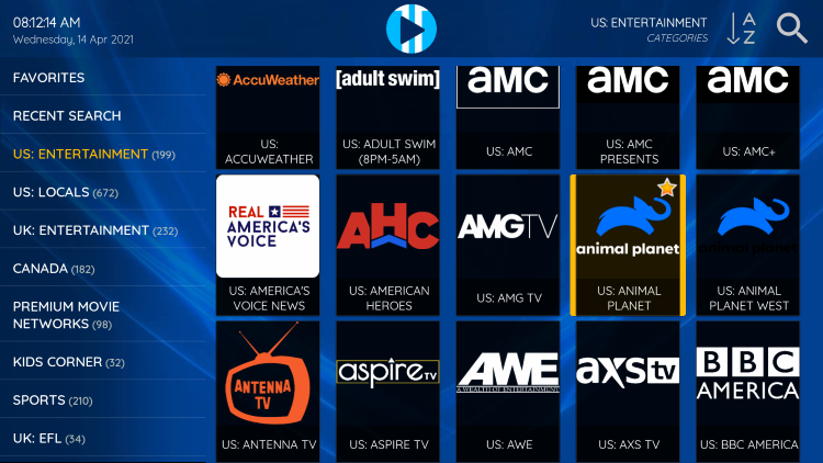 IPTV configuration on Firestick